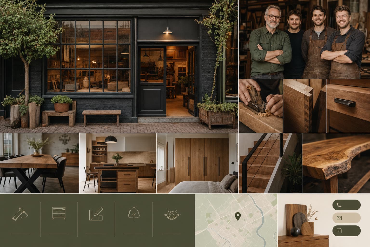 Websiteconcept: Lokale bedrijfssite