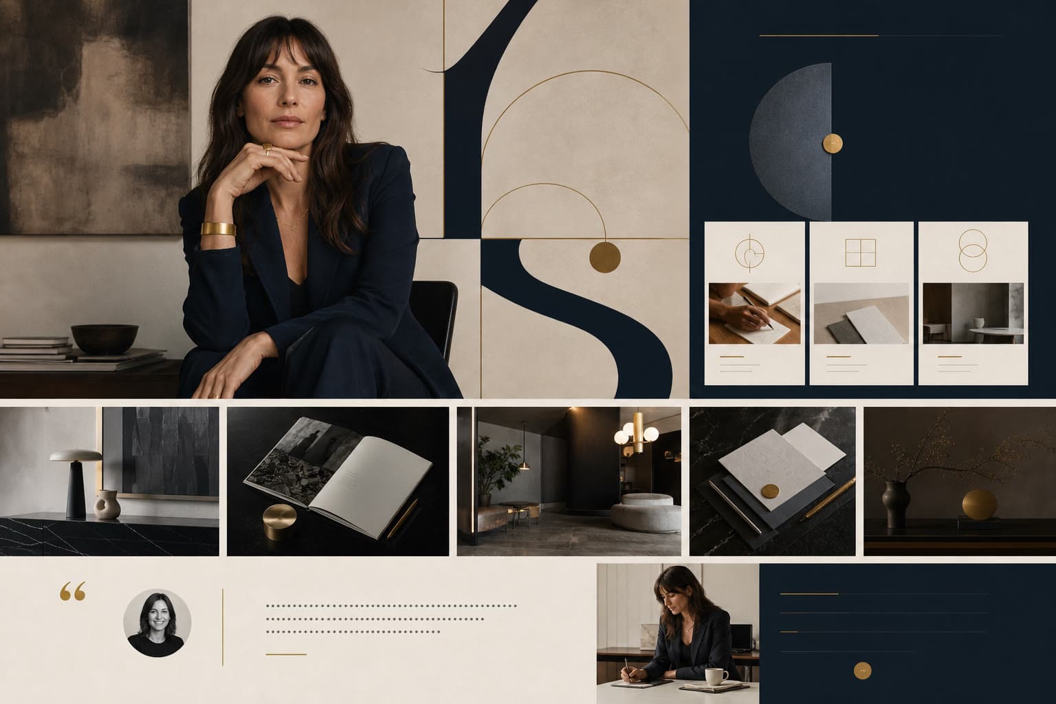 Websiteconcept: Ondernemerswebsite