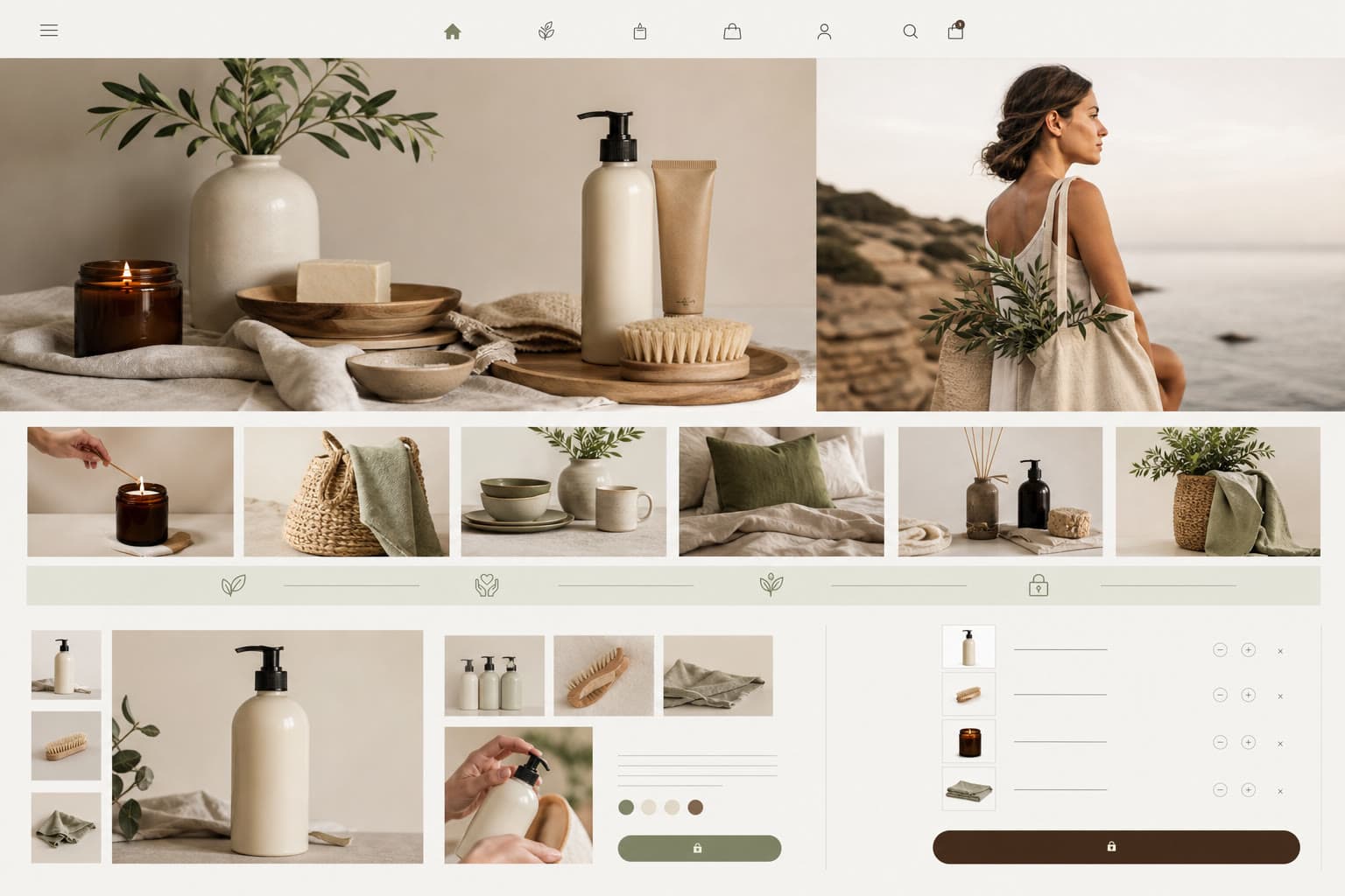 Websiteconcept: Startende webshop